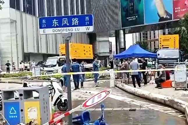 天行体育·天行官方网站-天行体育（中国）排涝突击队在排涝现场